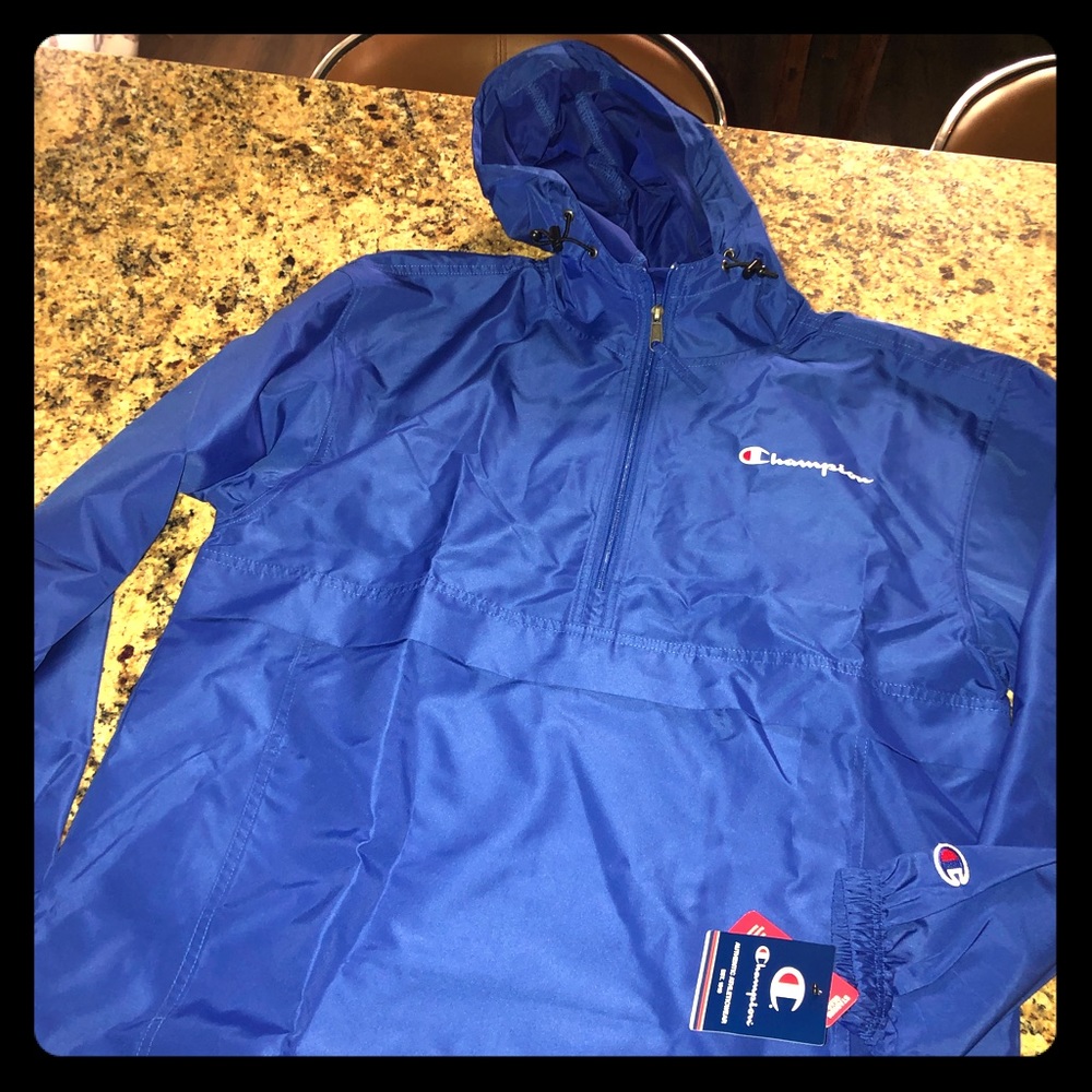 Champion 1/4 zip windbreaker